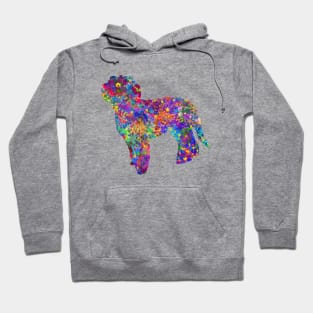 Goldendoodle dog watercolor Hoodie